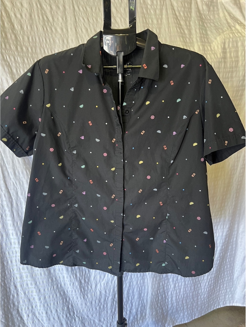 Taco Bell Sz 2X Managers Button Up Short